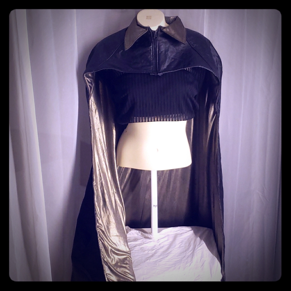 Halloween Costume Cape | DC Comics Black Cloak